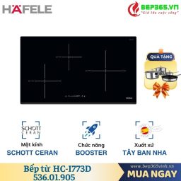 Trang chủ 39 Bếp từ 3 vùng nấu Hafele HC-I773D 536.01.905