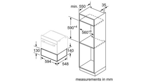 Khay giữ ấm Bosch BIC630NS1B - Ảnh 3