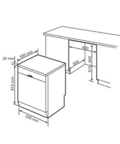 Bosch SMS25CW01E 1