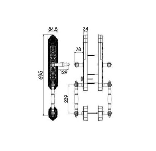 Khóa vân tay Kassler KL-999 - Mạ Vàng 24K - Ảnh 3