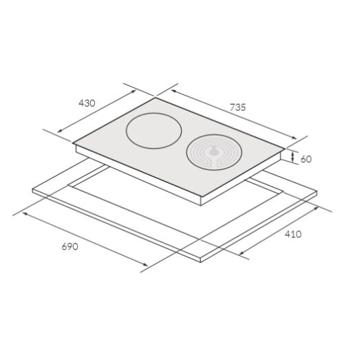 Bếp điện từ 2 vùng nấu Eurosun EU-TE226Max - Ảnh 3