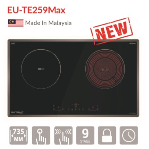 Bếp điện từ 2 vùng nấu Eurosun EU-TE259Max