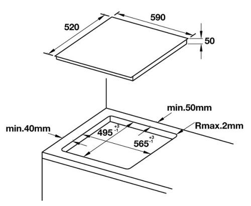 Bếp từ đa vùng nấu Hafele HC-IF60D 536.01.911 7 bep tu da vung nau hafele hc if60d 536.01.911 2