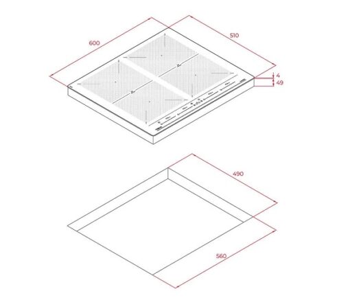 Bếp từ Teka IZF 64600 MSP BK 112500035 - Ảnh 4