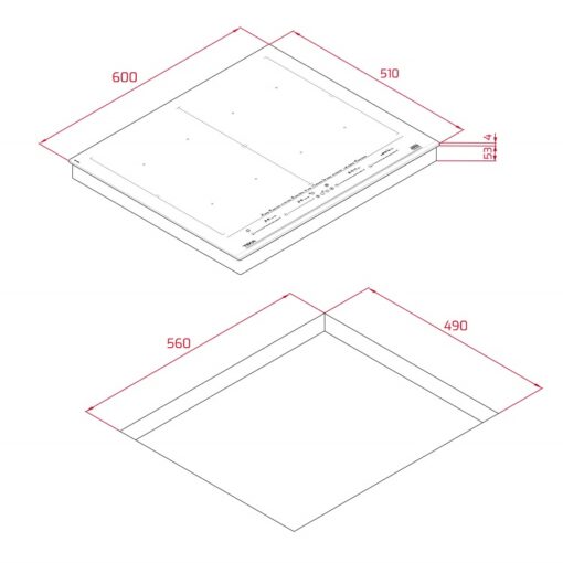 Bếp từ Teka IZF 68700 MST BK 112500037 - Ảnh 3