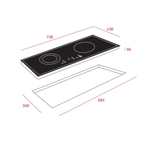 Bếp từ Teka IR 721 SR - Ảnh 2