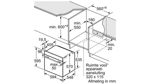 Lò nướng Bosch HBA534BS0A - Ảnh 3