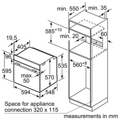 Lò nướng Bosch HBG5585S6B - Ảnh 2