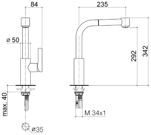 Vòi rửa bát Dudoff PLATIUM HOLLY( XS-062497) - Ảnh 3