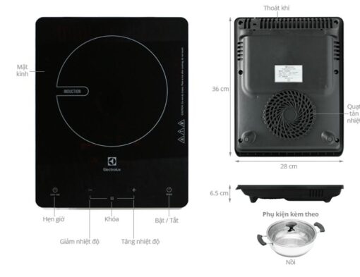 Bếp điện từ Electrolux ETD29KC - Ảnh 5