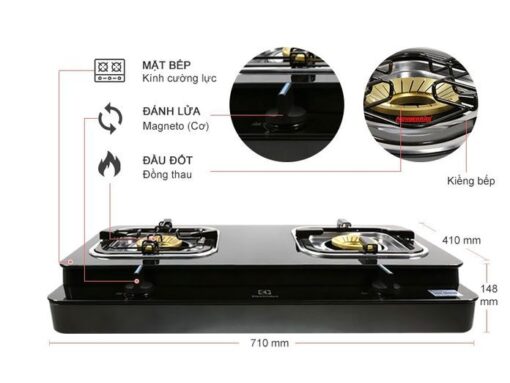Bếp ga để bàn Electrolux ETG726GKR - Ảnh 2