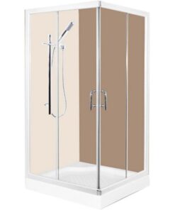 Bồn tắm đứng vách kính Euroca SR-V900