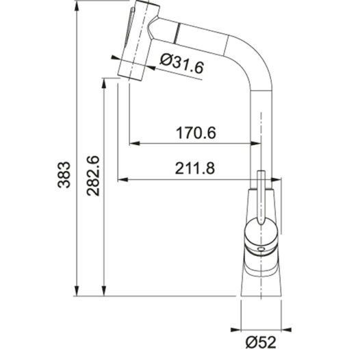 Vòi rửa Franke CT992C 115.0507.230 - Ảnh 2
