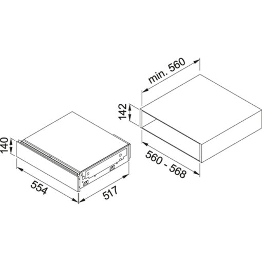 Ngăn giữ nóng Franke FS DRW 14 CH 112.0373.689 - Ảnh 3