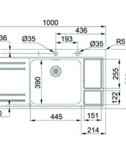 franke lax 211 w 45 1