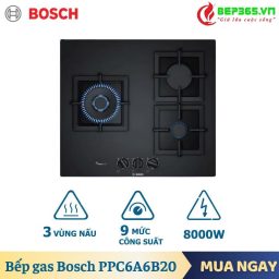 Trang chủ 34 Bếp gas Bosch PPC6A6B20
