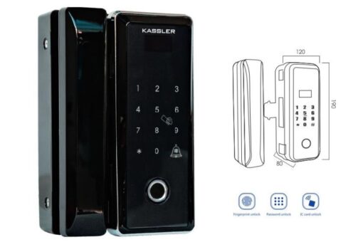 Khóa cửa vân tay Kassler KL-589 - Ảnh 2