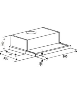 Kích thước máy hút mùi Sevilla SV-600SYP
