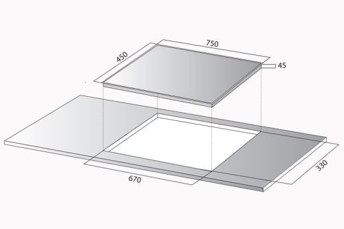 Bếp từ 2 vùng nấu Kocher DI-750S 7 kocher di 750s 1