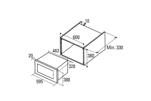 Lò vi sóng Cata MC 20 D ENC - Ảnh 3