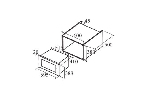 Lò vi sóng Cata MC 25 GTC WH - Ảnh 3