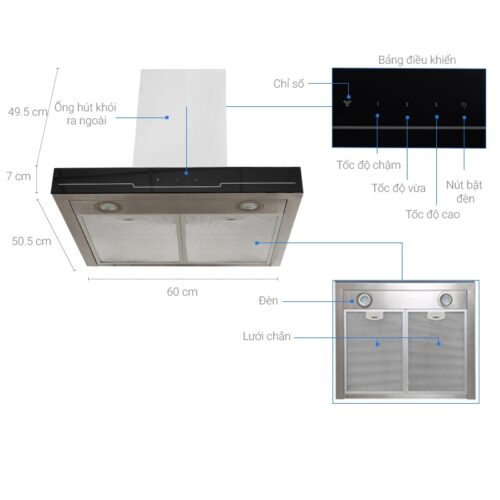 may hut khoi khu mui electrolux efc735sar 3