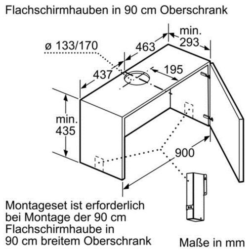 Máy hút khử mùi âm tủ Bosch DHI965V - Ảnh 3