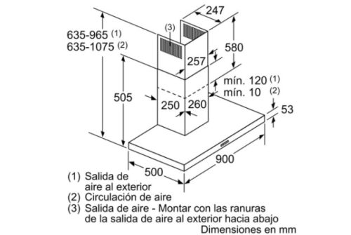 Máy hút mùi treo tường Bosch DWB97FM50 7 may hut mui treo tuong bosch dwb97fm50 1