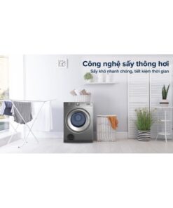 công nghệ sấy thông hơi của máy sấy thông hơi Electrolux EDS854N3SB