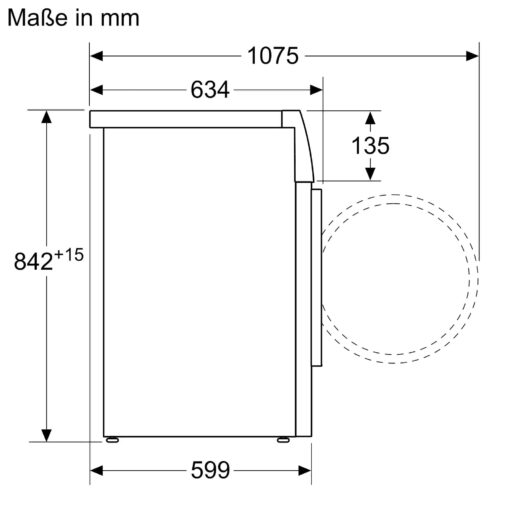 Máy sấy quần áo Bosch WTW87541 Serie 8 - Ảnh 3