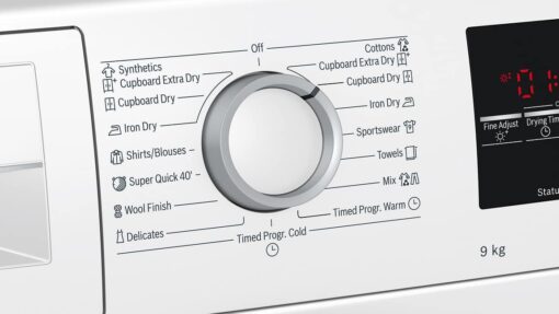 Máy sấy quần áo tụ hơi và bơm nhiệt 9KG Bosch HMH.WTW85400SG Serie 6 - Ảnh 2