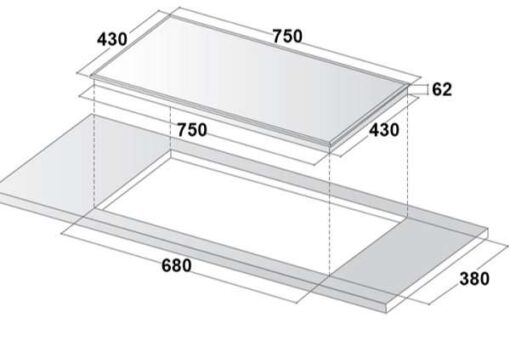 Bếp gas âm Sevilla SV-101 - Ảnh 2