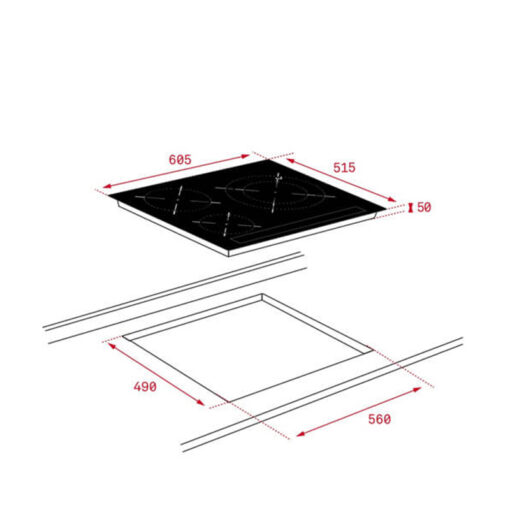 Bếp từ TEKA ITF 65320 BK MSP 112510016 - Ảnh 3