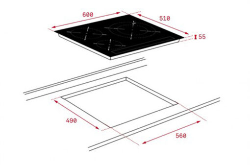 Bếp từ TEKA IZC 63320 BK MSS 112510012 - Ảnh 3