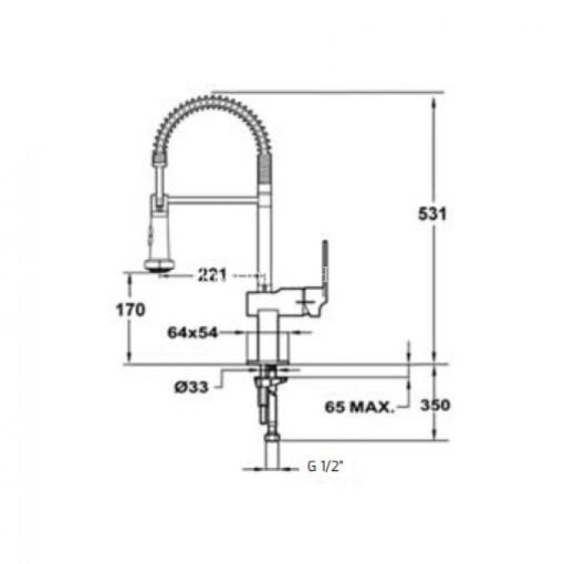 Vòi rửa TEKA KOBE (PRO) - Ảnh 2
