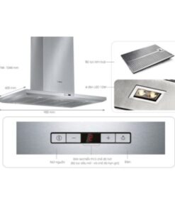 Thiết kế máy hút khử mùi đảo Bosch DIB098E50