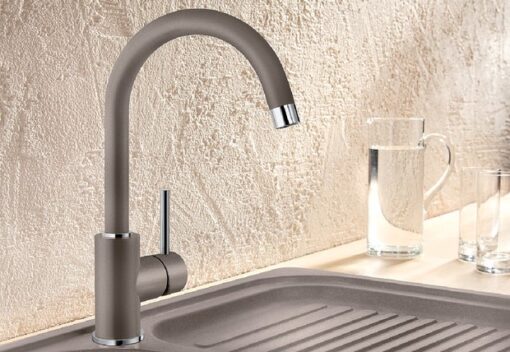 Vòi rửa bát Blanco MIDA XL Alu Metallic - Ảnh 3