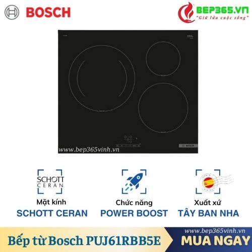 Bếp từ Bosch PUJ61RBB5E