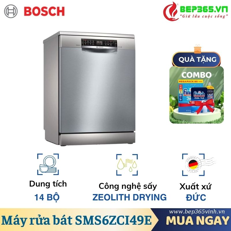 Máy rửa bát Bosch SMS6ZCI49E