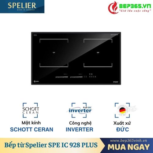 Bếp từ 2 vùng nấu Spelier SPE IC 928 PLUS