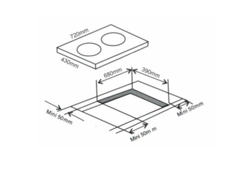 Bếp từ đôi Arber AB-670 - Ảnh 3