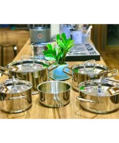 Bộ nồi WMF Gourmet Plus 5 món 0720056030