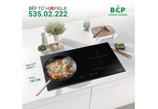 COMBO 40: Bếp từ HC-IS772EA 535.02.222 + Lò nướng HO-KT60C 534.05.571 + Hút mùi Hafele + Tủ lạnh Hafele - Ảnh 2
