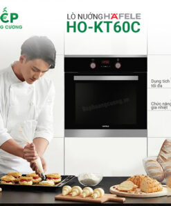 COMBO 40: Bếp từ HC-IS772EA 535.02.222 + Lò nướng HO-KT60C 534.05.571 + Hút mùi Hafele + Tủ lạnh Hafele