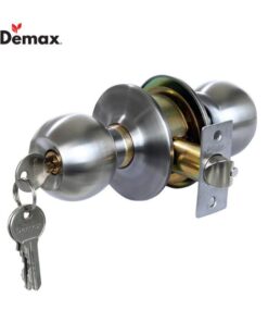 Khóa cửa phòng tay nắm tròn Demax LK301 SS