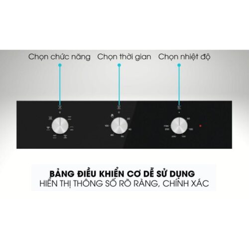 Bảng điều khiển lò nướng âm tủ Malloca MOV-726 MC