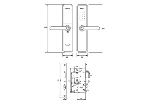 hafele dl7600 ble black 912 20 230 1