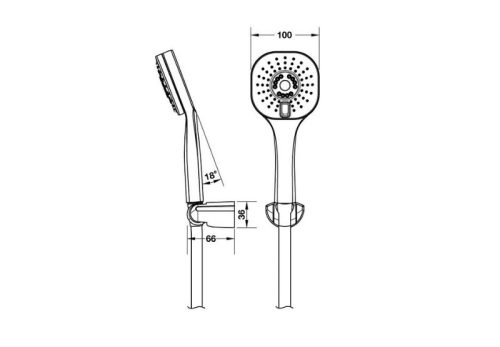 Bộ sen tay Hafele Senso 589.85.314 5 hafele senso 589 85 314