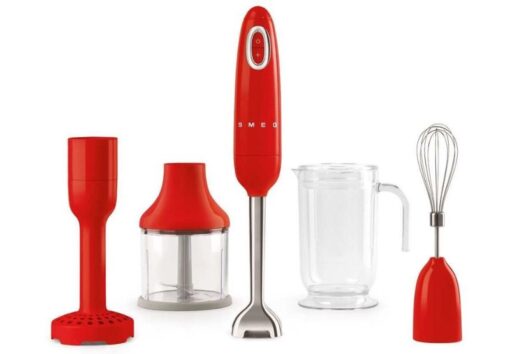 Máy xay cầm tay Hafele Smeg HBF02RDEU 535.43.619 màu đỏ - Ảnh 2