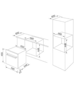 Kích thước của Lò Vi Sóng Malloca MW-40CP